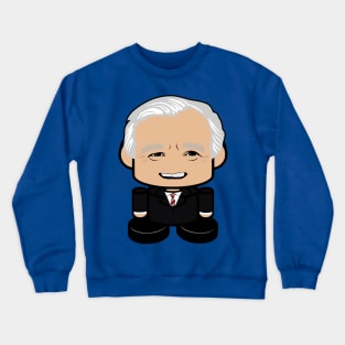 George Bush Sr Politico'bot Toy Robot Crewneck Sweatshirt